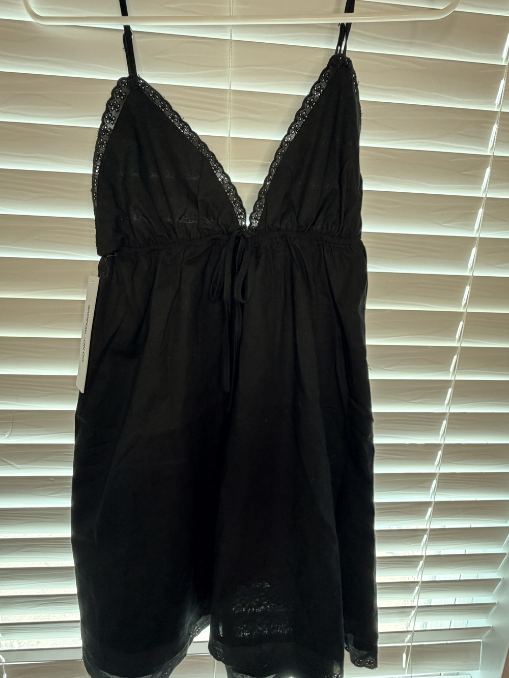 Princess Polly SvenssonBlack Spaghetti Strap Mini Dress - Picture 4 of 5